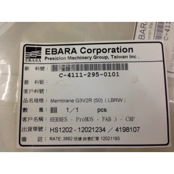 EBARA C-4111-295-0101 MEMBRANE G3V2R (50)(LBRW)